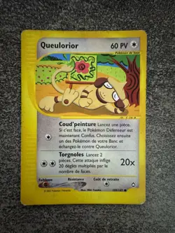 QUEULORIOR COMMUNE - POKEMON 109/147 AQUAPOLIS FR - Image 1