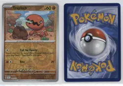 Trapinch Reverse Foil Pokemon SV08: Surging Sparks #104 04dh - Image 3