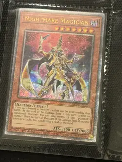 Yugioh Nightmare Magician (Quarter Century Secret Rare) DUNE-EN025 - Image 1