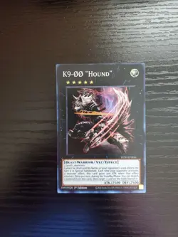 Yugioh Justice Hunters - K9-00 "Hound" - Super Rare - JUSH-EN036 - Image 1