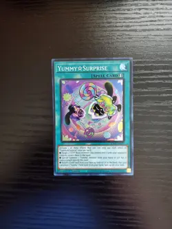 Yugioh Justice Hunters - Yummy Surprise - Super Rare - JUSH-EN025 - Image 1