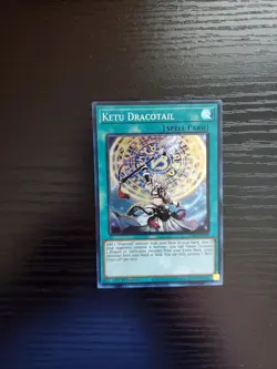 Yugioh Justice Hunters - Ketu Dracotail - Super Rare - JUSH-EN008 - Image 1
