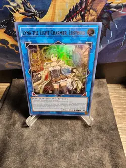 LYNA THE LIGHT CHARMER, LUSTROUS 1ST EDITION ULTRA RARE MP22-EN089 YUGIOH! - Image 1