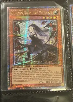 Yugioh Guiding Quem, the Virtuous (Quarter Century Secret Rare) - Image 1