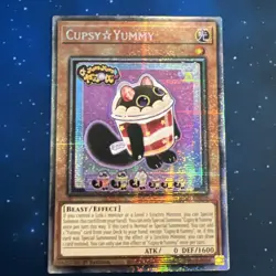 JUSH-EN016 Cupsy☆Yummy Starlight Rare 1st Ed YuGiOh NM/M - Image 1