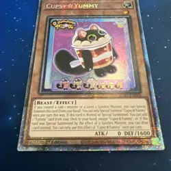 JUSH-EN016 Cupsy☆Yummy Starlight Rare 1st Ed YuGiOh NM/M - Image 2