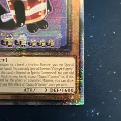 JUSH-EN016 Cupsy☆Yummy Starlight Rare 1st Ed YuGiOh NM/M - Image 4