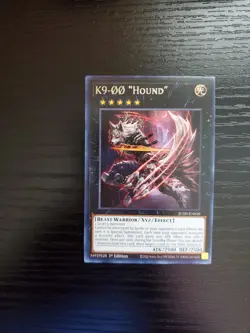 Yugioh Justice Hunters - K9-00 "Hound" - Rare - JUSH-EN036 - Image 1