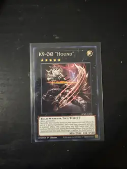 Yugioh Justice Hunters - K9-00 "Hound" - Rare - JUSH-EN036 - Image 1