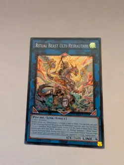 Yugioh! Ritual Beast Ulti-Reirautari - BLTR-EN019 - Secret Rare - 1st Edition NM - Image 1