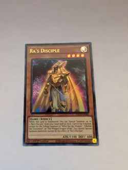 Yugioh Ra’s Disciple DLCS-EN026 Ultra Rare 1st Ed GOLD NM - Image 1
