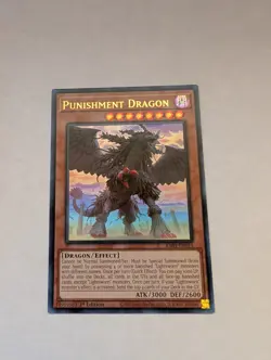 Yugioh! Punishment Dragon - RA03-EN015 - Ultra Rare - 1st Edition Near Mint - Image 1