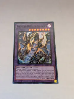 Yugioh! Thunder Dragon Colossus - RA03-EN036 - Super Rare - 1st Edition NM - Image 1