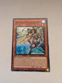 Yugioh! Neptabyss, the Atlantean Prince - RA03-EN013 - Super Rare - 1st Edition - Image 1