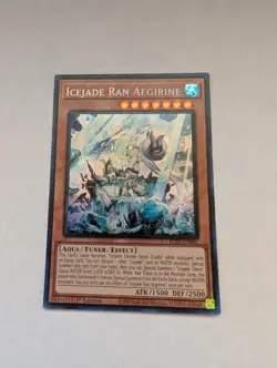 Yugioh Icejade Ran Aegirine BLTR-EN081 Secret Rare 1st Ed NM - Image 1