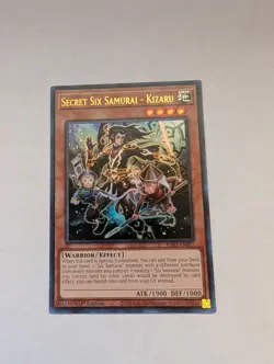 Yugioh! Secret Six Samurai - Kizaru - RA03-EN017 - Ultra Rare - 1st Edition NM - Image 1