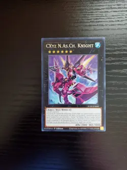 Yugioh Justice Hunters - CXyz N.As.Ch. Knight - Rare - JUSH-EN060 - Image 1