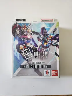 BANDAI GUNDAM CARD GAME HEROIC BEGINNINGS STARTER DECKS ST01 - Image 1