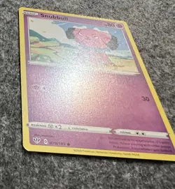 CRIMPED ERROR Pokemon Card Snubbull 070/189 TCG Collectible - Image 4