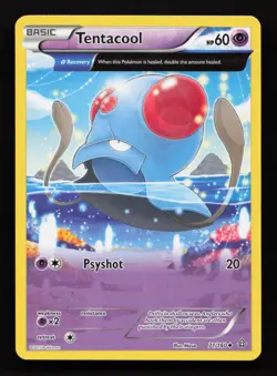 Pokemon TCG Tentacool 71/160 XY Primal Clash Regular Uncommon Card - Image 1