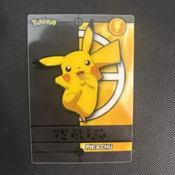 2006 Pokemon Magic Message Pikachu Clear Card - Image 1