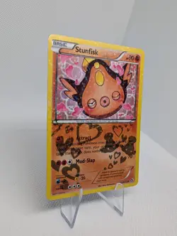 Stunfisk RC12/RC25 Legendary Treasures Reverse Holo Rare Pokemon TCG Card - LP - Image 2