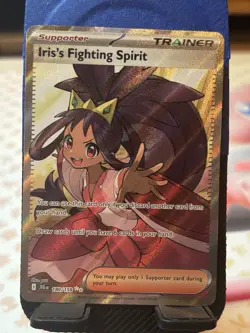Pokemon TCG Iris's Fighting Spirit Journey Together Full Art Card 180/159 - Image 1