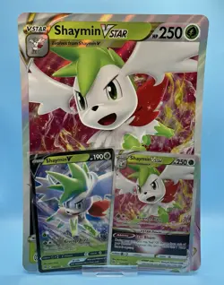 Pokemon Shaymin VStar Premium Collection Card Bundle - Image 1