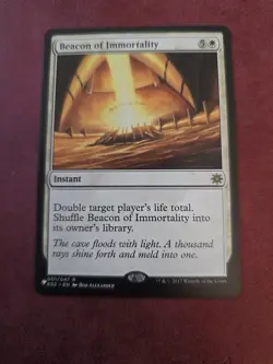 Magic the Gathering Beacon of Immortality the List Reprints Regular Rare Card - Image 1