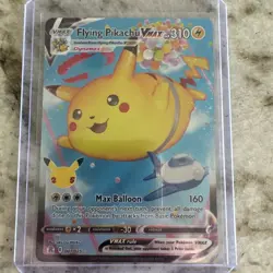 Pokemon TCG Flying Pikachu VMAX Holo Ultra Rare Card 007/025 Celebrations - Image 1