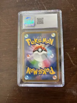 CGC Graded Pikachu Japanese Pokemon Card 9 Mint - Image 2