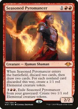 Seasoned Pyromancer MH1 LP MTG - Image 1