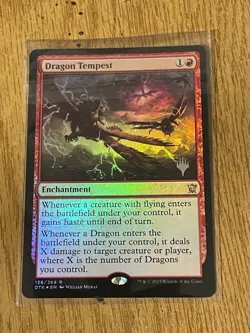 Dragon Tempest MTG foil promo mint , magic the gathering - Image 3