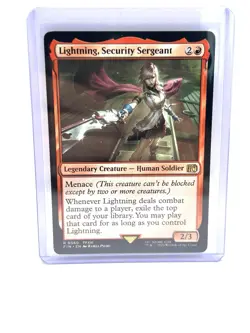 Lightning, Security Sergeant | *% Off 2+ | Final Fantasy | NM | MTG - Image 1