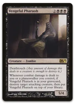 MTG Vengeful Pharaoh Core Set 2012 (M12) Regular NM - Image 1