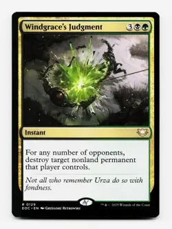 Windgrace's Judgement [Commander: Edge of Eternities] MTG NM/M 💀🌳 - Image 1
