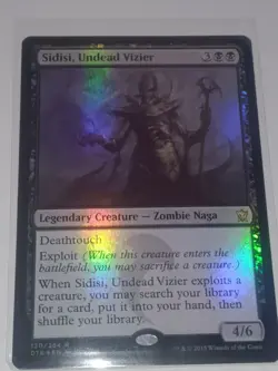 MTG English Sidisi, Undead Vizier NM Foil Dragons of Tarkir - Image 1