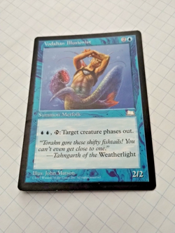 MTG Vodalian Illusionist Weatherlight Regular Uncommon - Some Edge Wear - Pics - Image 2
