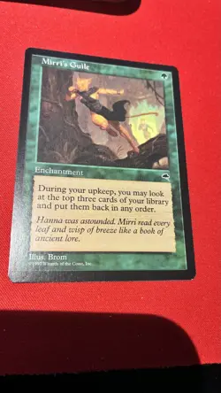 1 Mirri's Guile - Tempest Near Mint NM - MtG Magic the Gathering - Image 1