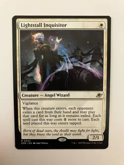 Lightstall Inquisitor #24 | Near Mint | Edge of Eternities Magic MTG - Image 1