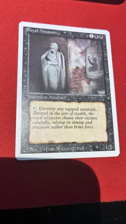 1 Royal Assassin - 3rd Edition Revised - Lightly Played MtG Magic the Gathering - Image 1