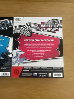 Pokemon Black Bolt White Flare Binder Collection Set. New Sealed - Image 5