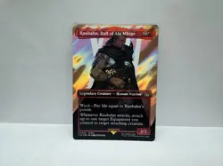 Raubahn, Bull of Ala Mhigo (Borderless) (Surge Foil) Final Fantasy Foil - Image 1