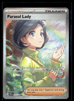 Pokemon Parasol Lady 255/182 Sv04: Paradox Rift Holo - Image 1