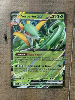 Serperior Ex 003/086 - Double Rare - Black Bolt - Pokemon TCG - Image 1
