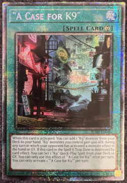 Yugioh! - A Case for K9 - JUSH-EN040 - Starlight Rare - 1'st Ed. - NM/M - Image 1