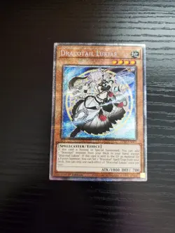 Yugioh Justice Hunters - Dracotail Lukias - JUSH-EN001 - STARLIGHT RARE - Image 1