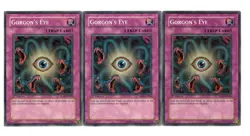 Yugioh- 3X Gorgon's Eye - Common - 1st Edition - SOD-EN058 - Light Play - Image 1