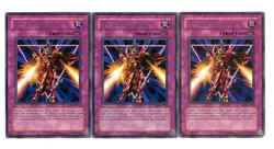 Yugioh- 3X Spell Vanishing - Rare - Unlimited - DR1-EN263 - Light Play - Image 1