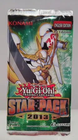 YuGiOh Trading Cards Star Pack 2013 New Factory Sealed - Image 1